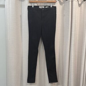 HOLLISTER High Rose Super Skinny Black Jeans Women’s Size 9L , W29 L32